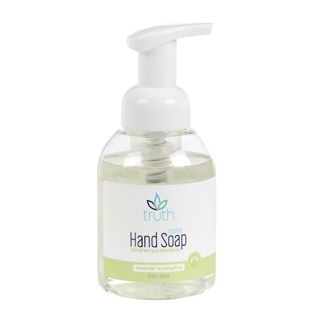 Truth Foaming Hand Soap, Lavender Eucalyptus, 12oz Pump, Case of 4 20012lec